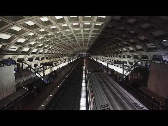 Train Station Ambience Sounds in Washington DC